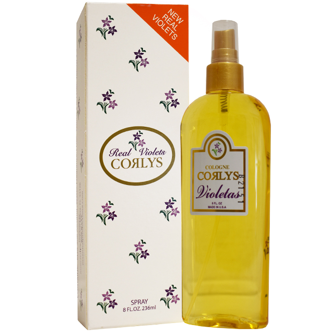CORLYS REAL VIOLETS SPRAY IN A BOX 8oz